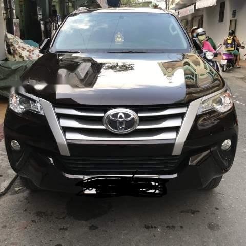 Bán Toyota Fortuner năm 2017, màu đen