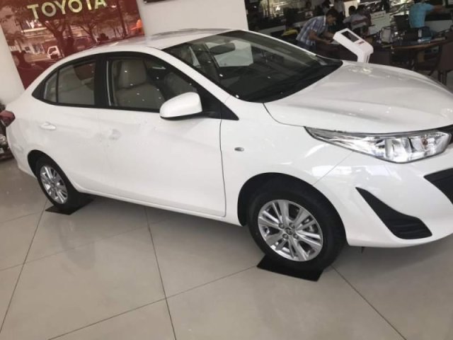 Bán xe Toyota Vios sản xuất năm 2019, màu trắng