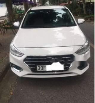 Bán Hyundai Accent 1.4 AT 2018, màu trắng số tự động, giá chỉ 485 triệu