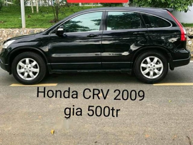 Cần bán xe Honda CR V năm 2009, màu đen