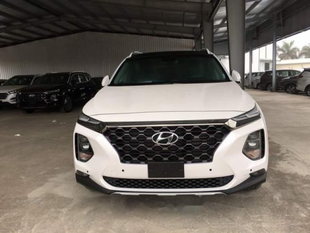 Bán xe Hyundai Santa Fe 2.4 2019, màu trắng