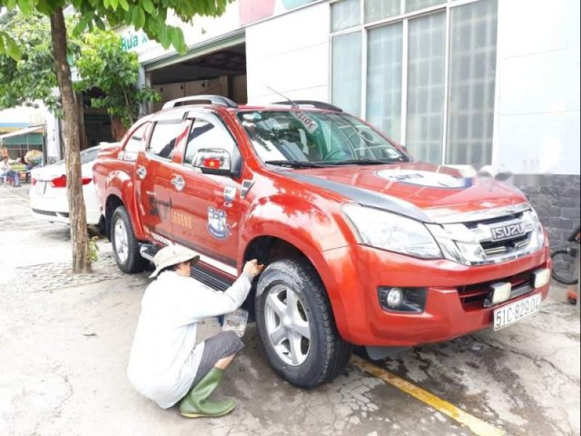 Bán gấp Isuzu Dmax 2016, màu đỏ, nhập khẩu, giá tốt