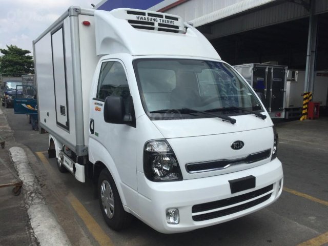 Xe tải Kia Thaco K250 thùng đông lạnh tải 1 tấn 9, xe mới 100% tại Tp. HCM, hỗ trợ trả góp. LH 0938808967