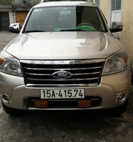 Cần bán lại xe Ford Everest năm 2010, giá 520tr0