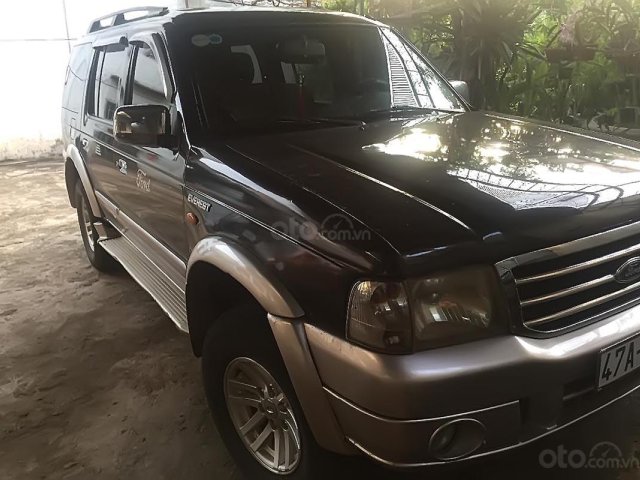 Bán xe cũ Ford Everest 2.5L 4x2 MT 2006, màu đen