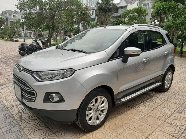 Bán xe Ford EcoSport Titanium 1.5 AT sản xuất 2015, màu bạc, giá 499tr0