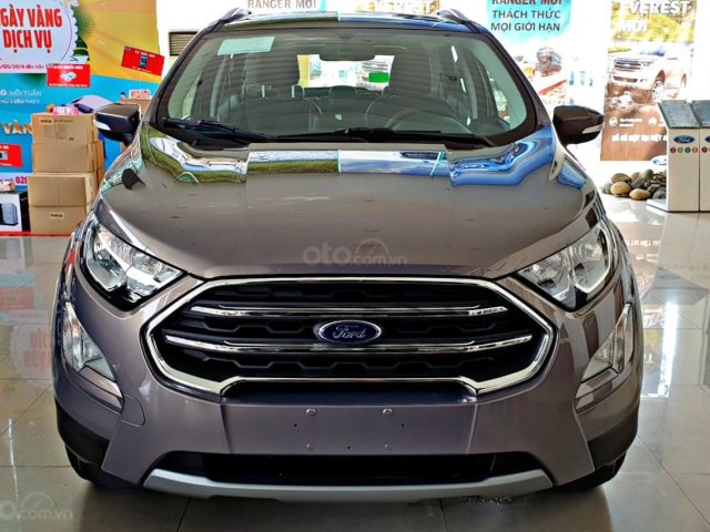 Bán Ford Ecosport 2019, tặng ngay: BHVC, dán phim, camera hành trình, lót sàn, giao toàn quốc, vay 80%, trả trước 130tr0