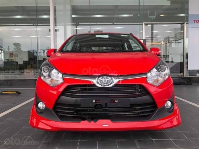 Bán xe Toyota Wigo đời 2019, màu đỏ, nhập khẩu, xe mới hoàn toàn0