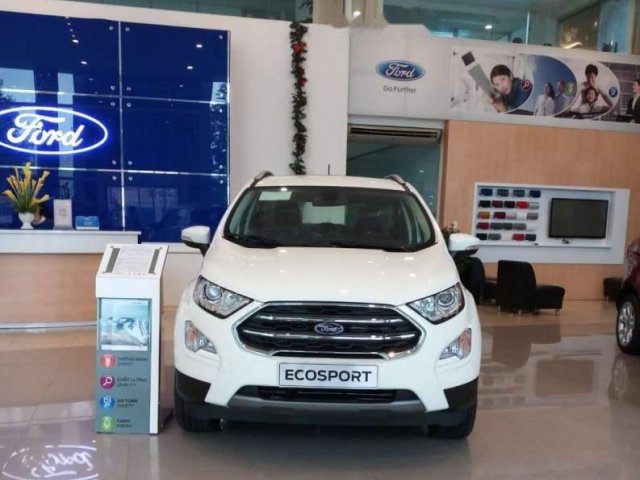 Bán Ford EcoSport năm sản xuất 2019, màu trắng, giá chỉ 535 triệu0