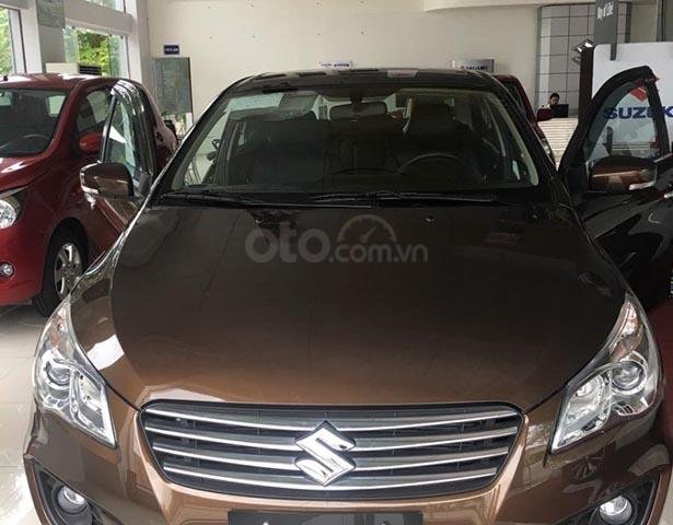 Cần bán xe Suzuki Ciaz 1.4 AT sản xuất 2019, màu nâu, nhập khẩu nguyên chiếc, giá chỉ 499 triệu