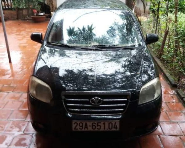 Cần bán Daewoo Gentra năm sản xuất 2007, màu đen chính chủ, 132 triệu0