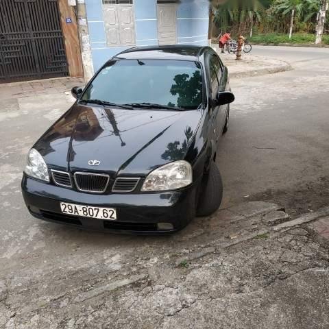 Bán xe Daewoo Lacetti đời 2005, màu đen, nhập khẩu