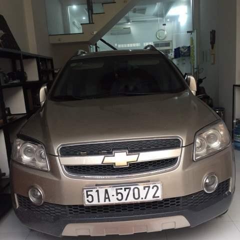 Bán Chevrolet Captiva LTZ đời 2008, màu vàng, giá tốt