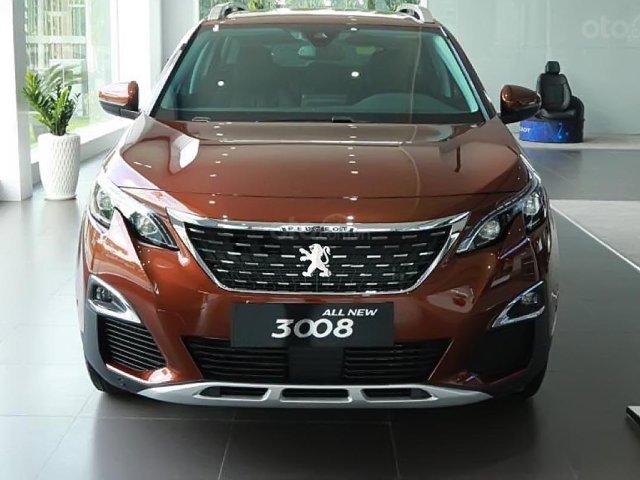 Bán Peugeot 3008 1.6 AT đời 2019, màu nâu, xe mới 100%0