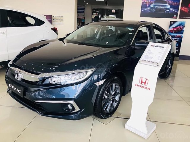 Bán ô tô Honda Civic G sản xuất 2019, màu xanh lam, nhập khẩu giá cạnh tranh0