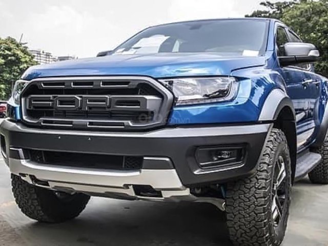 Bán xe Ford Ranger Raptor 2.0L 4x4 AT đời 2019, màu xanh lam, nhập khẩu0