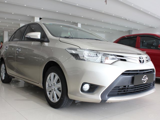 Cần bán Toyota Vios E đời 2017, màu bạc số tự động, 510 triệu0