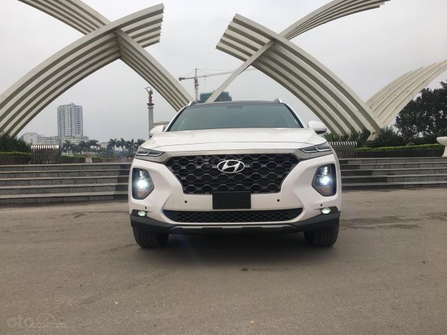 Bán Hyundai Santa Fe 2019 Premium. Giá cực Hot 1 tỷ 245 triệu. Sẵn xe giao ngay0