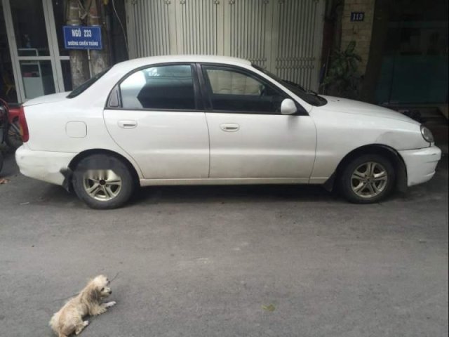 Bán Daewoo Lanos sản xuất 2004, màu trắng, xe nhập