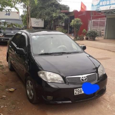 Cần bán Toyota Vios sản xuất 2007, màu đen