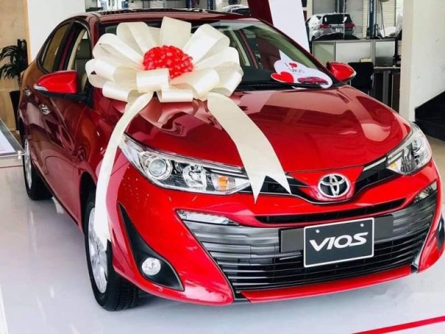 Bán Toyota Vios đời 2019, màu đỏ, giá tốt