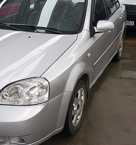 Bán xe Daewoo Lacetti EX 1.6 MT năm sản xuất 2008, màu bạc0