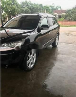 Bán xe Hyundai Santa Fe MLX sản xuất 2007, màu đen số tự động