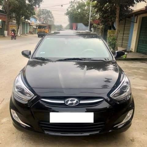 Bán Hyundai Accent sản xuất năm 2016, màu đen, nhập khẩu, số tự động