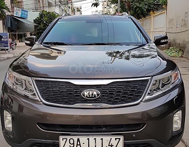 Cần bán gấp Kia Sorento GATH đời 2016, màu nâu chính chủ, 1 đời chủ