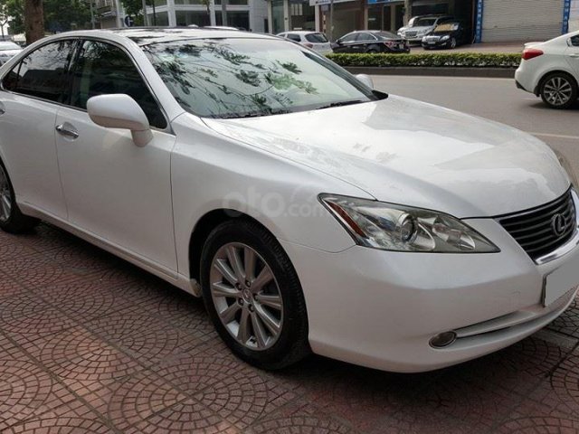 Bán Lexus ES350 màu trắng 2008 nhập Nhật chính chủ