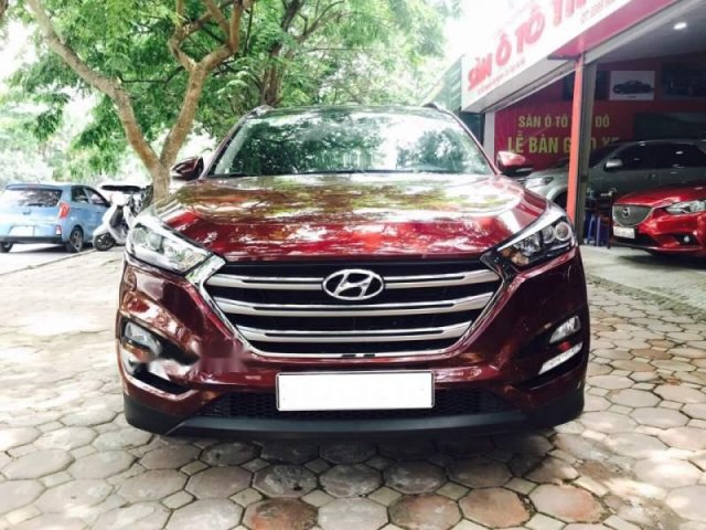 Bán gấp Hyundai Tucson 2.0AT năm sản xuất 2016, màu đỏ, nhập khẩu0