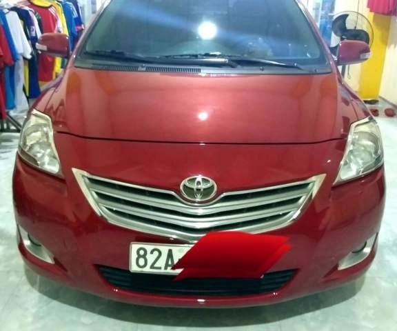 Chính chủ bán ô tô Toyota Vios 1.5E đời 2012, màu đỏ0