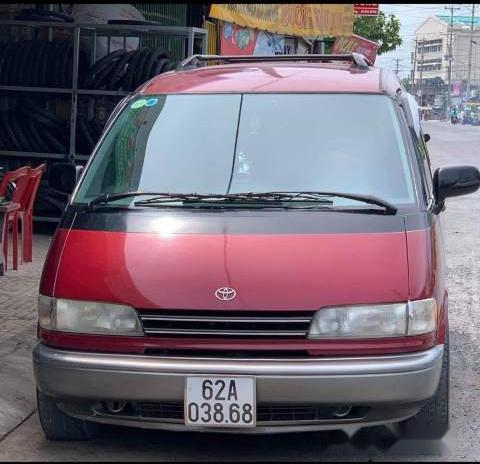 Bán Toyota Previa sản xuất năm 1991, màu đỏ, nhập khẩu nguyên chiếc 