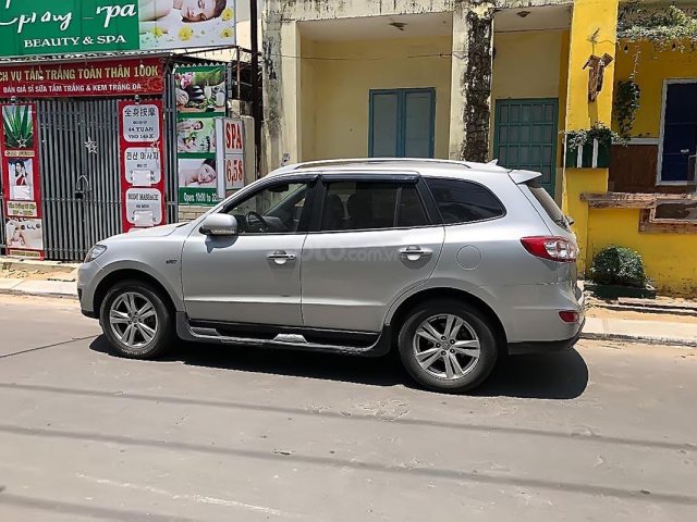 Cần bán gấp Hyundai Santa Fe SLX đời 2009, màu bạc, nhập khẩu 