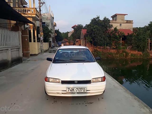 Bán Mazda 323 năm 1996, màu trắng, nhập khẩu, 48 triệu0