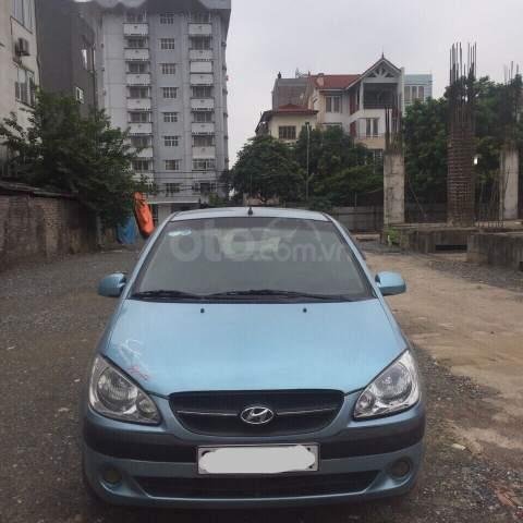 Bán Hyundai Getz 1.1 MT năm 2008, màu xanh lam, nhập khẩu0