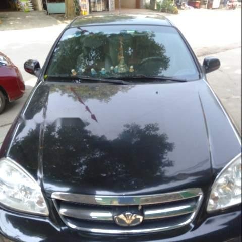 Lên đời bán lại xe Daewoo Lacetti 2009, màu xanh đen