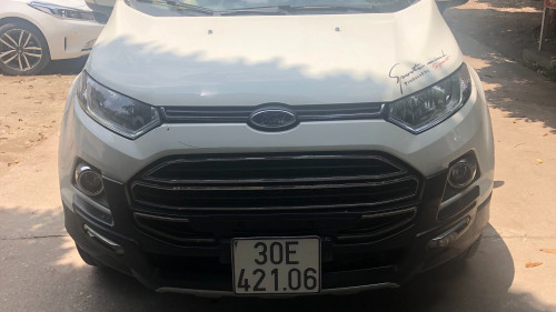 Bán Ford EcoSport 1.5 AT năm sản xuất 2017, màu trắng0