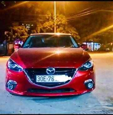 Bán Mazda 3 năm sản xuất 2017, màu đỏ, 700 triệu0