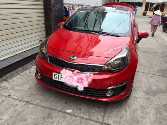 Bán ô tô Kia Rio 1.4AT đời 2016, màu đỏ, chạy bao êm