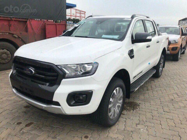 Bán Ford Ranger Wildtrak 2.0 4x2 và 4x4 đời 2019, màu trắng, nhập khẩu nguyên chiếc