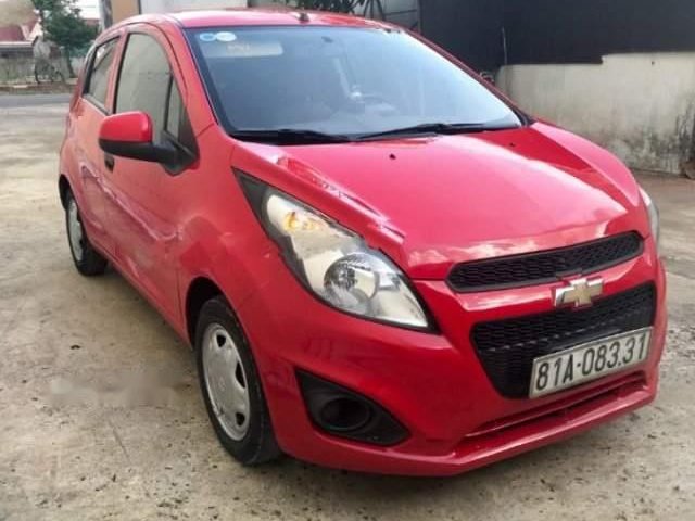 Bán Chevrolet Spark LS 1.0 MT năm sản xuất 2015, màu đỏ