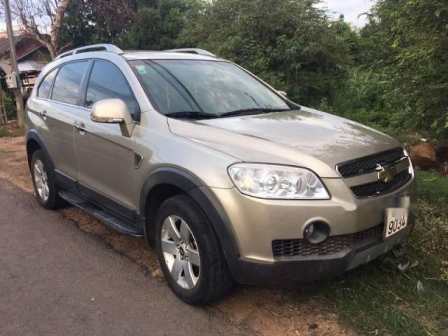 Bán Chevrolet Captiva 2008, màu vàng cát, nhập khẩu  