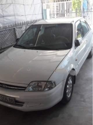 Chính chủ bán xe Ford Laser Deluxe 1.6 MT đời 2001, màu trắng