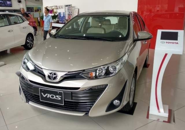 Bán xe Toyota Vios G đời 2019, màu vàng, giá tốt