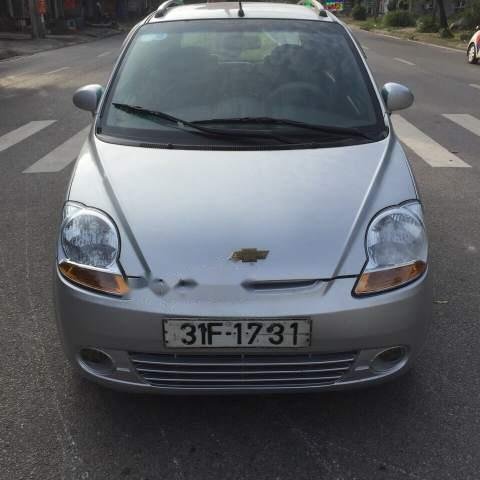 Bán Chevrolet Spark LT đời 2010, màu bạc, xe nhập, giá 130tr