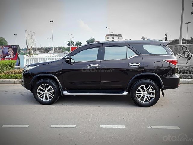 Bán Toyota Fortuner V sản xuất 2017, màu đen, nhập khẩu