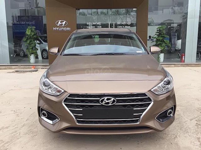 Cần bán gấp Hyundai Accent sản xuất năm 2019, màu nâu như mới