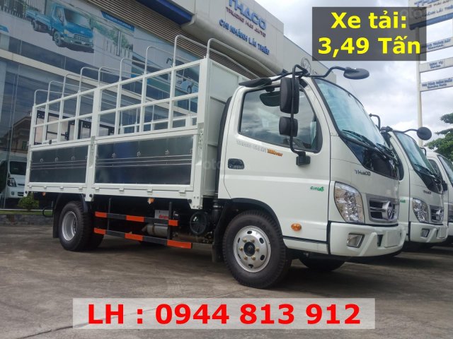 Bán xe 3,5 tấn - Thaco Ollin 350 E4, đời 2018, trả góp 75%, chỉ cần trả trước 130 triệu, liên hệ 0944 813 912