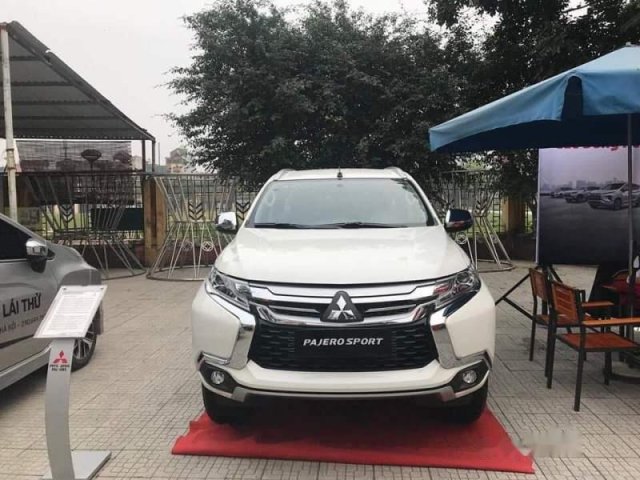 Bán Mitsubishi Pajero Sport đời 2019, màu trắng, nhập khẩu 0